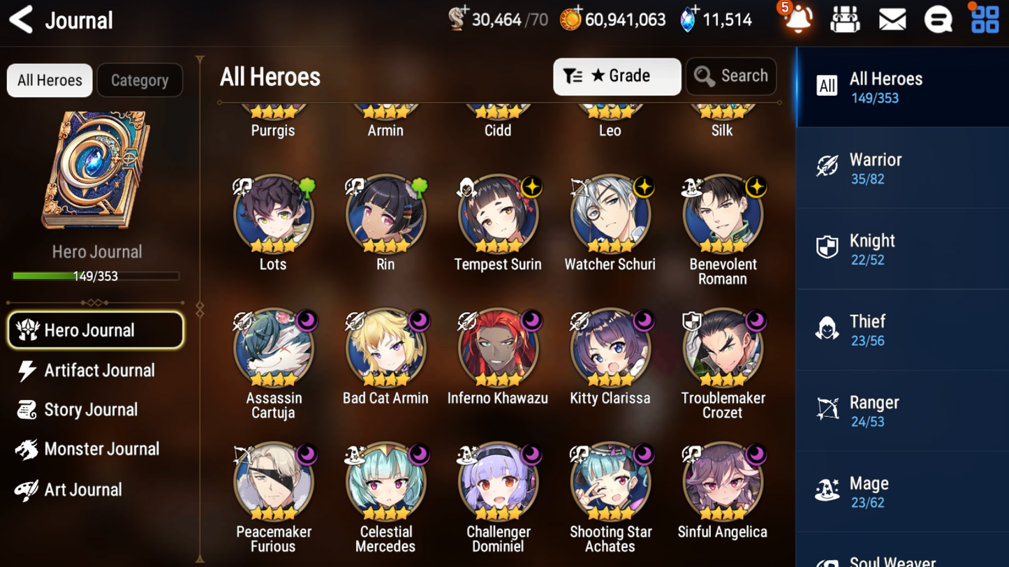 [GLOBAL] [INSTANT] Epic 7 Seven 3ML Rinak + Solitaria of the Snow Dark Corvus Operator Sigret + 63ML pulls 11k skystones 1300 mystics+ Name Starter Account-Mobile Games Starter