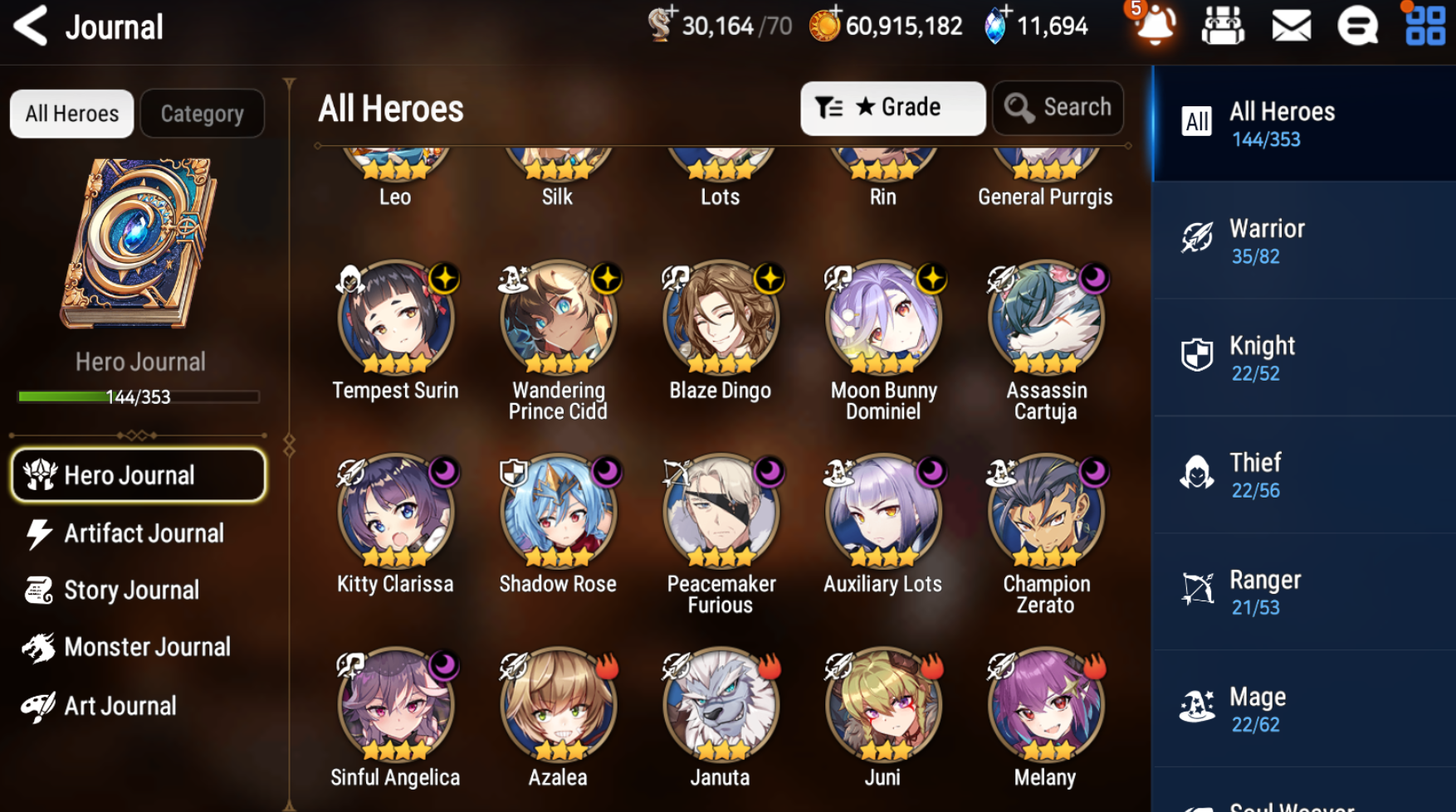 [GLOBAL] [INSTANT] Epic 7 Seven 3ML Rinak + Straze Operator Sigret Requiem Roana + 63ML pulls 11k skystones 1300 mystics+ Name Starter Account-Mobile Games Starter