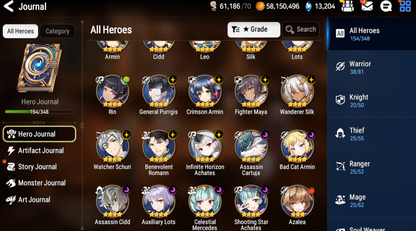 [GLOBAL] [INSTANT] Epic 7 Seven 3ML Sea Phantom Politis Lionheart Cermia Chloe + 69ML pulls 13k skystones 2900 mystics+ Name Starter Account-Mobile Games Starter