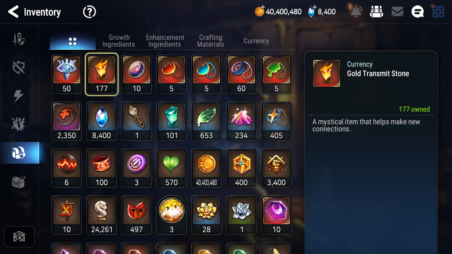 [GLOBAL] [INSTANT] Epic 7 Seven 3ML Straze Ruele of Light SBA + 42ML pulls + 20 Speed + Name Starter Account-Mobile Games Starter