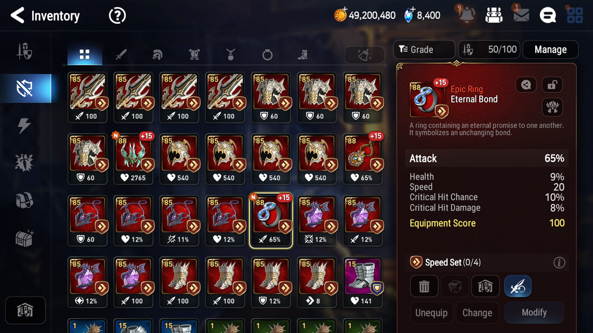 [GLOBAL] [INSTANT] Epic 7 Seven 3ML Straze Ruele of Light SBA + 56ML pulls + 3x 20 Speed + Luna Skin + Name Starter Account-Mobile Games Starter