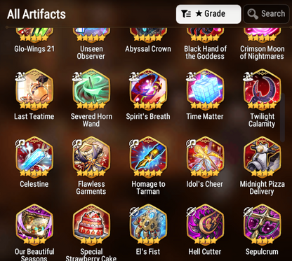 [GLOBAL] [INSTANT] Epic 7 Seven 2ML Tori Belian Briar Witch Iseria + 67ML pulls 13k skystones 2900 mystics+ Name Starter Account-Mobile Games Starter