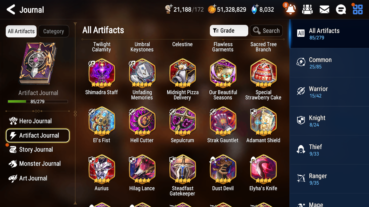 [GLOBAL] [INSTANT] Epic 7 Seven 4ML 1LIM Haru+artifact Harsetti Solitaria Faithless Lidica DJ Desert Jewel Basar + 57ML pulls + 3x 20 Speed + Luna Skin + Name Starter Account-Mobile Games Starter