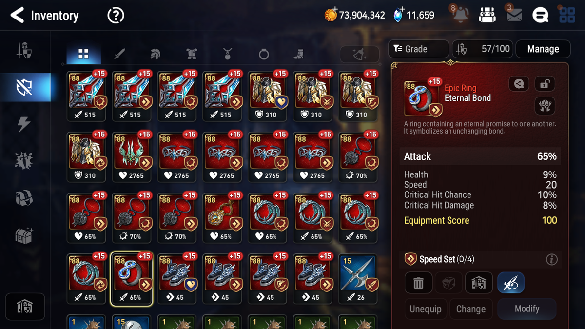 [GLOBAL] [INSTANT] Epic 7 Seven 4ML 1LIM Salome Haru Abyssal Yufine Top Model Luluca Architect Laika + 91ML pulls 11k skystones mystics+ 2x 20 Speed + 4 Sets Gear + Luna Skin+Name Starter Account-Mobile Games Starter