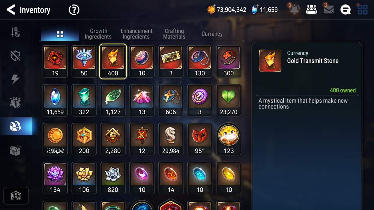 [GLOBAL] [INSTANT] Epic 7 Seven 4ML 1LIM Salome Haru Abyssal Yufine Top Model Luluca Architect Laika + 91ML pulls 11k skystones mystics+ 2x 20 Speed + 4 Sets Gear + Luna Skin+Name Starter Account-Mobile Games Starter