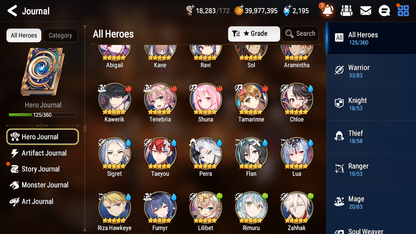 [GLOBAL] [INSTANT] Epic 7 Seven 4ML 2LIM Designer Lilibet Fallen Cecilia DJ Basar Ken Rimuru Midnight Gala Lilias + 42ML pulls +20 Speed +Name Starter Account-Mobile Games Starter