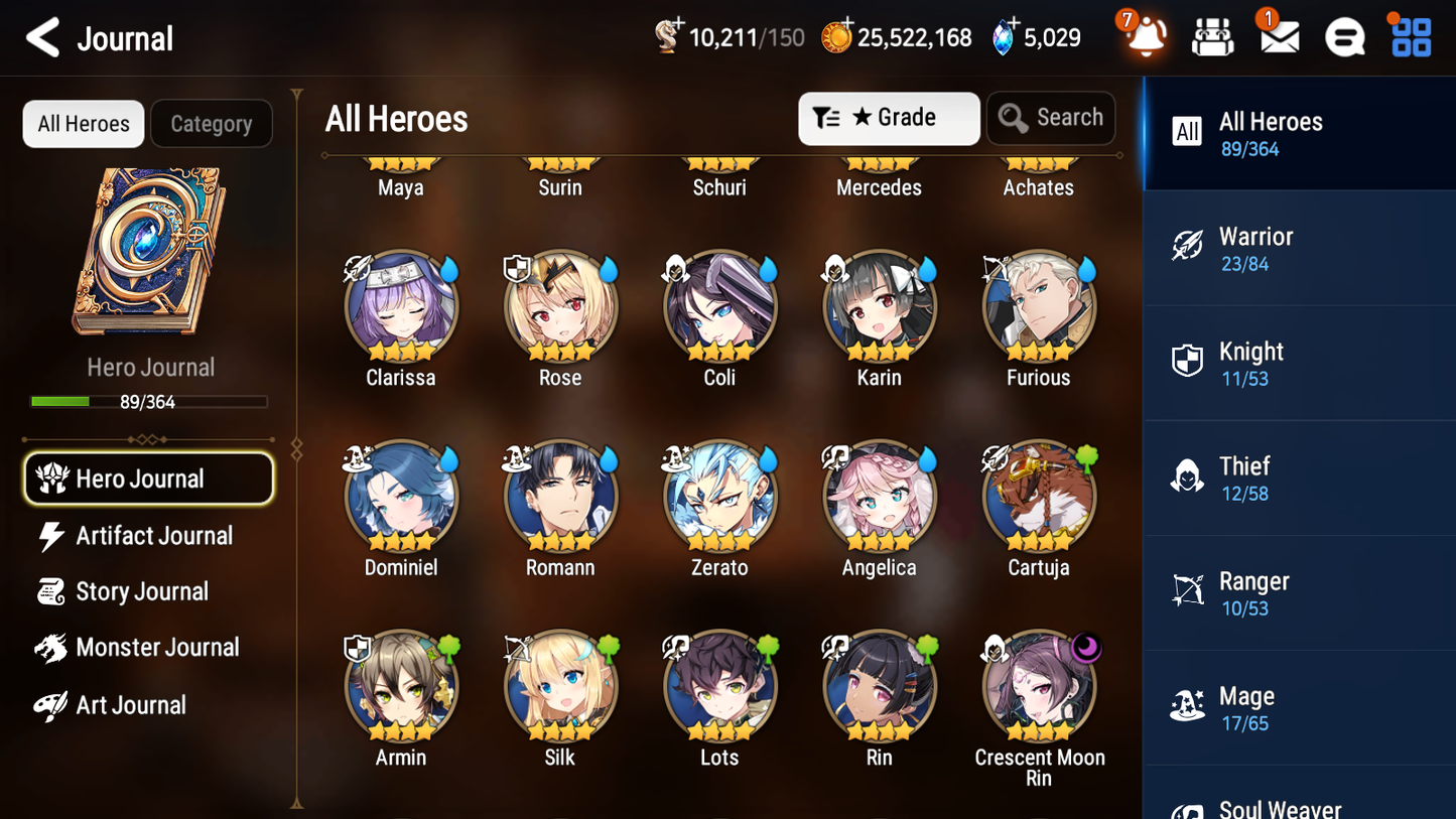 [GLOBAL] [INSTANT] Epic 7 Seven 4ML 2LIM Mediator Kawerik Maid Chloe Basar Tywin Seaside Bellona Diene + ML pulls Mystics + 20 Speed Aged Starter Account-Mobile Games Starter