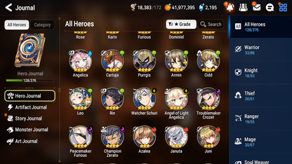 [GLOBAL] [INSTANT] Epic 7 Seven 4ML 3LIM Perfumer Byblis Designer Lilibet Fallen Cecilia DJ Basar Ken Rimuru Midnight Gala Lilias Setsuka + 42ML pulls +20 Speed +Name Starter Account-Mobile Games Starter