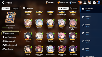 [GLOBAL] [INSTANT] Epic 7 Seven 4ML 3LIM Perfumer Byblis Designer Lilibet Fallen Cecilia DJ Basar Ken Rimuru Midnight Gala Lilias Setsuka + 42ML pulls +20 Speed +Name Starter Account-Mobile Games Starter
