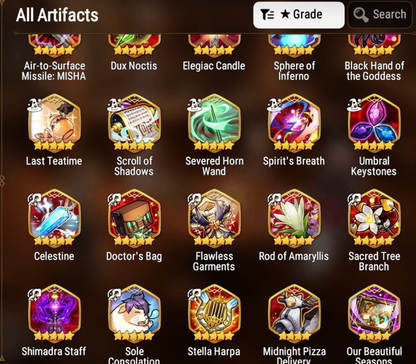 [GLOBAL] [INSTANT] Epic 7 Seven 4ML Abyssal Yufine Belian Specter Tenebria Sage Baal + 63ML pulls 11k skystones 1300 mystics+ Name Starter Account-Mobile Games Starter