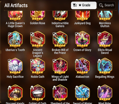 [GLOBAL] [INSTANT] Epic 7 Seven 4ML Abyssal Yufine Belian Specter Tenebria Sage Baal + 77ML pulls 11k skystones 1300 mystics+20 Speed +Name Starter Account-Mobile Games Starter