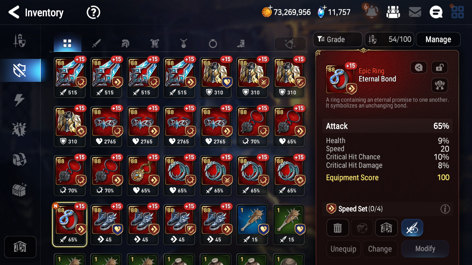 [GLOBAL] [INSTANT] Epic 7 Seven 4ML Abyssal Yufine Belian Specter Tenebria Sage Baal + 91ML pulls 11k skystones mystics+2x 20 Speed + 4 Sets Gear + Luna Skin+Name Starter Account-Mobile Games Starter