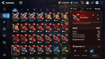 [GLOBAL] [INSTANT] Epic 7 Seven 4ML Abyssal Yufine Belian Specter Tenebria Sage Baal + 91ML pulls 11k skystones mystics+2x 20 Speed + 4 Sets Gear + Luna Skin+Name Starter Account-Mobile Games Starter
