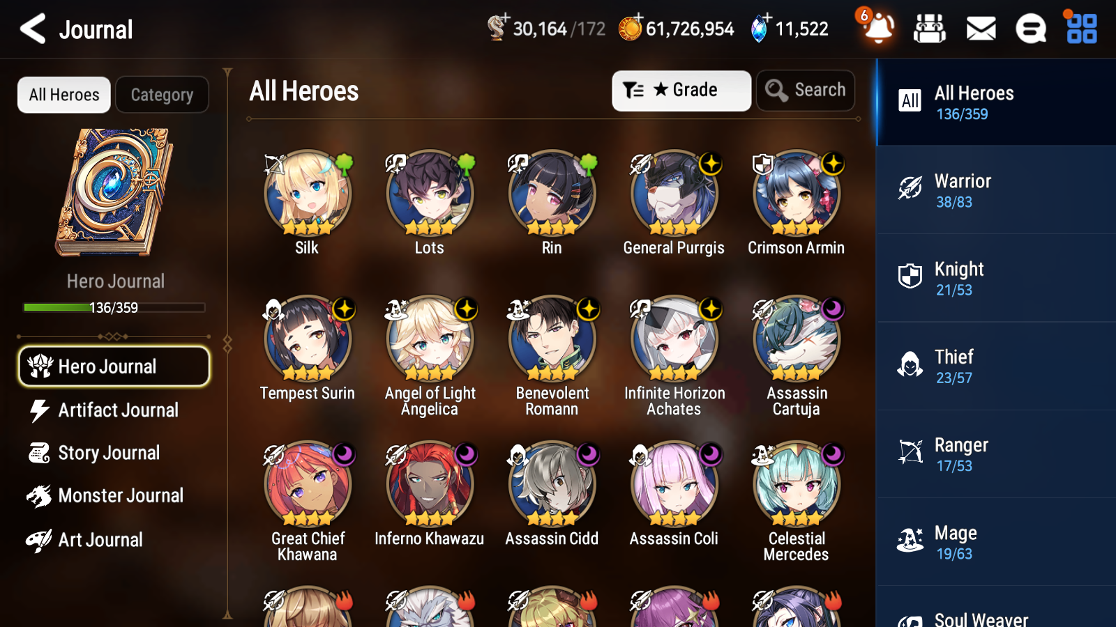 [GLOBAL] [INSTANT] Epic 7 Seven 4ML Abyssal Yufine Designer Lilibet Urban Shadow Choux Briar Witch Iseria Angel Angelica + 77ML pulls 11k skystones 1300 mystics+ 20 Speed +Name Starter Account-Mobile Games Starter