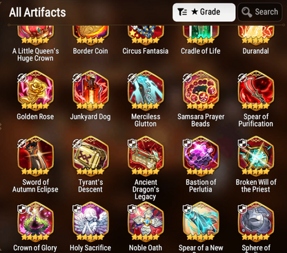 [GLOBAL] [INSTANT] Epic 7 Seven 4ML Abyssal Yufine Designer Lilibet Urban Shadow Choux Briar Witch Iseria Angel Angelica + 77ML pulls 11k skystones 1300 mystics+ 20 Speed +Name Starter Account-Mobile Games Starter