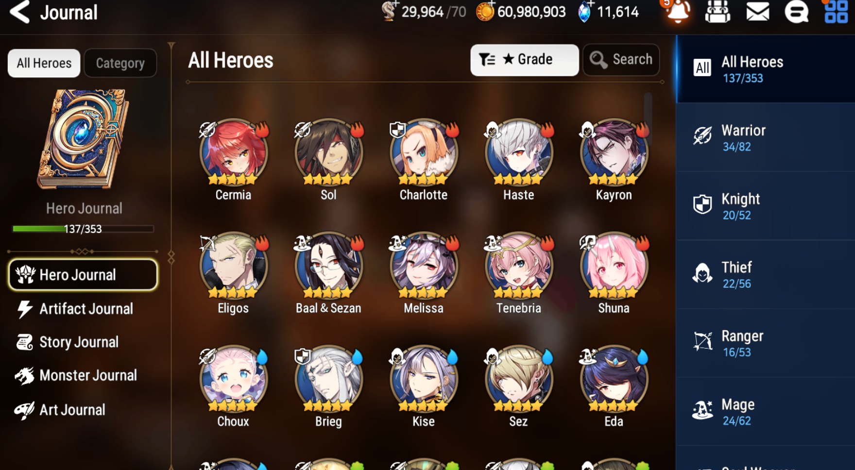 [GLOBAL] [INSTANT] Epic 7 Seven 4ML Abyssal Yufine Requiem Roana Designer Lilibet DJ Basar + 63ML pulls 11k skystones 1300 mystics+ Name Starter Account-Mobile Games Starter
