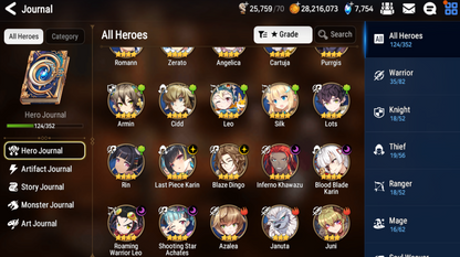 [GLOBAL] [INSTANT] Epic 7 Seven 4ML Boss Arunka Conqueror Lilias Judge Kise Elena + ML pulls + Name Starter Account-Mobile Games Starter