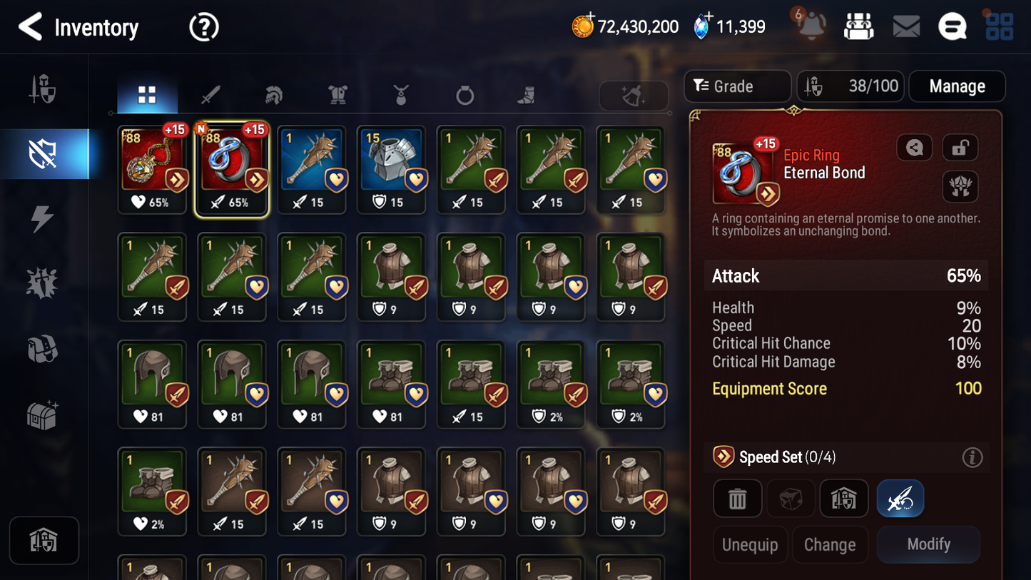 [GLOBAL] [INSTANT] Epic 7 Seven 4ML Bystander Hwayoung Straze Belian Lionheart Cermia + 90ML pulls 11k skystones 1200 mystics+2x 20 Speed + Luna Skin+ Name Starter Account-Mobile Games Starter