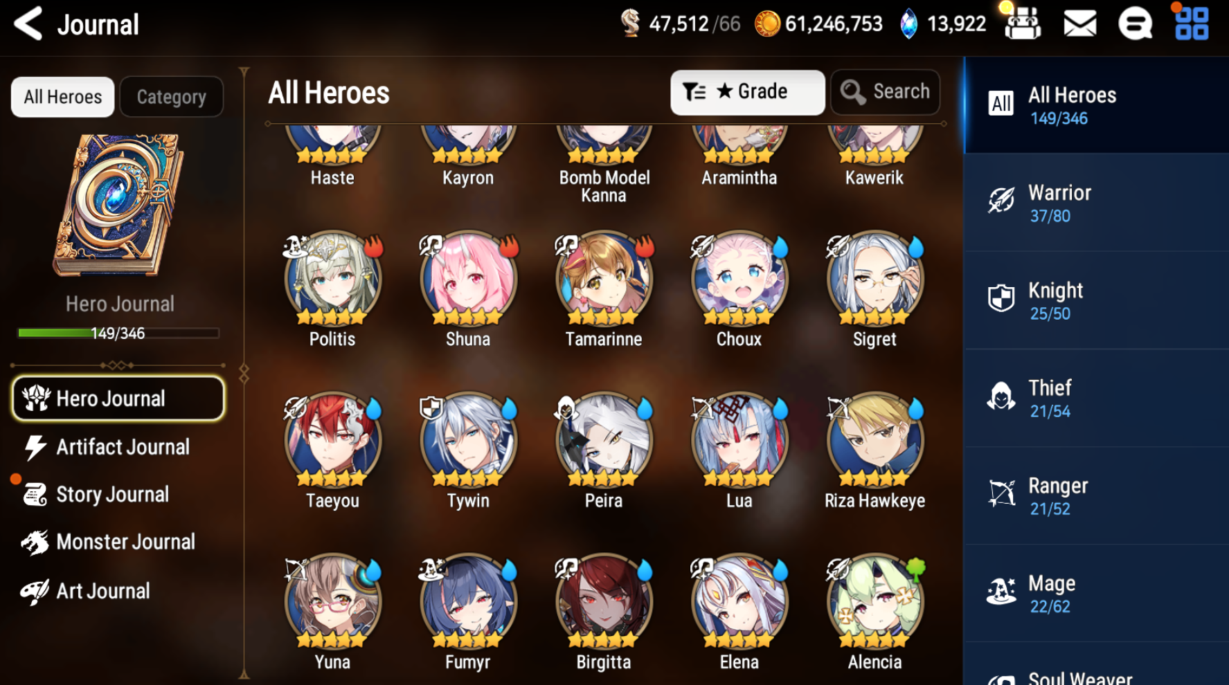 [GLOBAL] [INSTANT] Epic 7 Seven 4ML Dragon Bride Senya Abyssal Yufine + 68 ML pulls 13k skystones +Name Starter Account-Mobile Games Starter