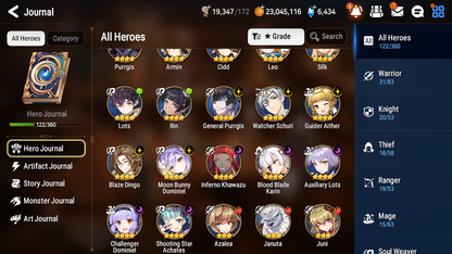 [GLOBAL] [INSTANT] Epic 7 Seven 4ML Dragon Bride Senya Abyssal Yufine Mediator Kawerik Ravi + 46ML pulls + 20 Speed +Name Starter Account-Mobile Games Starter