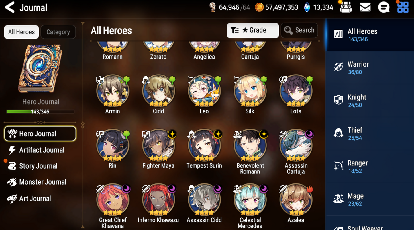[GLOBAL] [INSTANT] Epic 7 Seven 4ML Empyrean Ilynav Belian Lone Crescent Bellona Kayron + 67ML pulls 13k skystones 2900 mystics+ Name Starter Account-Mobile Games Starter