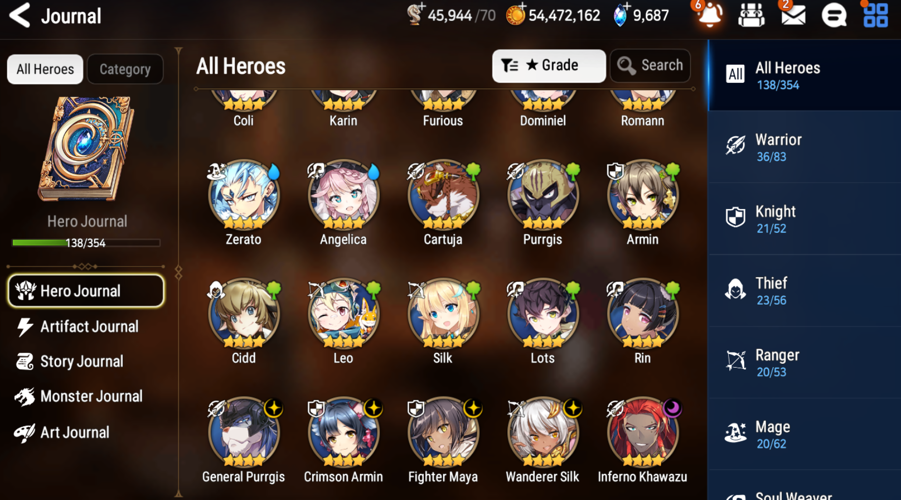 [GLOBAL] [INSTANT] Epic 7 Seven 4ML Empyrean Ilynav Faithless Lidica Requiem Roana Charles + 49ML pulls 9k skystones 1250 mystics+ Name Starter Account-Mobile Games Starter