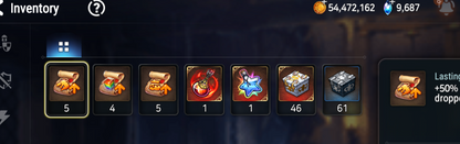 [GLOBAL] [INSTANT] Epic 7 Seven 4ML Empyrean Ilynav Faithless Lidica Requiem Roana Charles + 49ML pulls 9k skystones 1250 mystics+ Name Starter Account-Mobile Games Starter