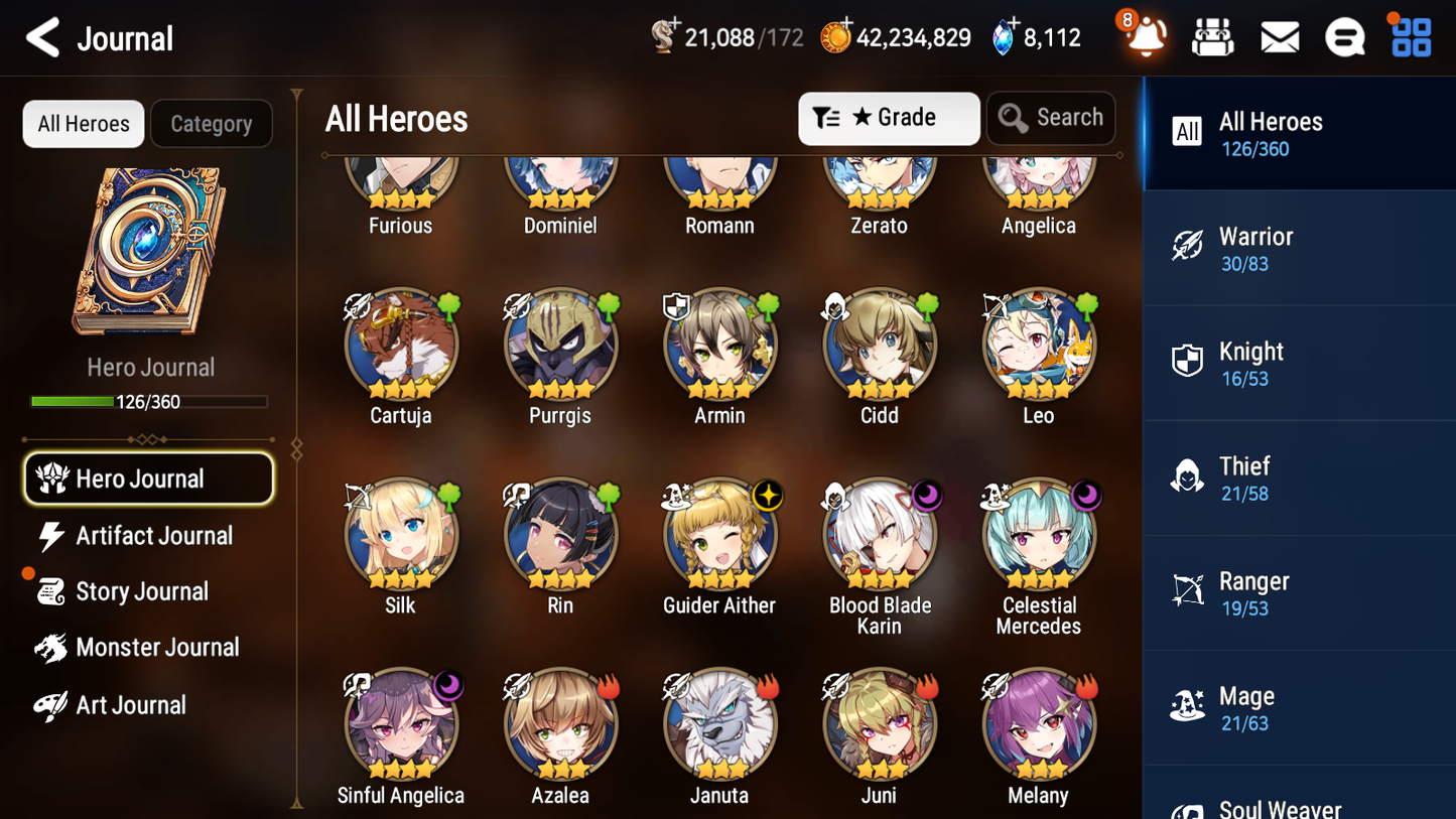[GLOBAL] [INSTANT] Epic 7 Seven 4ML Harsetti Solitaria Faithless Lidica DJ Desert Jewel Basar + 43ML pulls + 20 Speed + Name Starter Account-Mobile Games Starter
