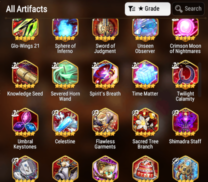 [GLOBAL] [INSTANT] Epic 7 Seven 3ML Solitaria Faithless Lidica DJ Desert Jewel Basar + ML pulls Starter Account-Mobile Games Starter