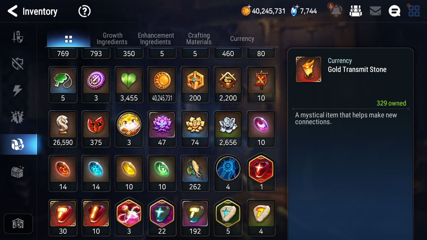 [GLOBAL] [INSTANT] Epic 7 Seven 4ML Lisette Boss Arunka Remnant Violet Apocalypse Ravi + 69ML pulls +2x 20 Speed + Luna Skin + Name Starter Account-Mobile Games Starter