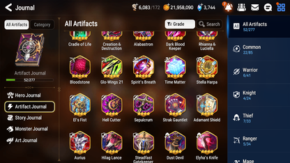 [GLOBAL] [INSTANT] Epic 7 Seven 4ML Lisette Dragon Bride Senya Zio Mediator Kawerik + 43ML pulls +2x 20 Speed + Luna Skin + Name Starter Account-Mobile Games Starter