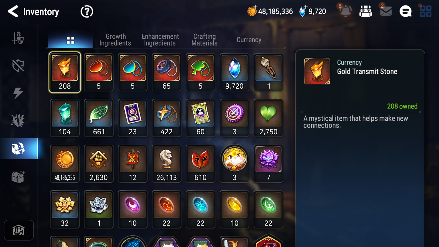 [GLOBAL] [INSTANT] Epic 7 Seven 4ML New Moon Luna Remnant Violet Vivian Briar Witch Iseria Rem +9.7k Gems +47ML pulls + 20 Speed Starter Account-Mobile Games Starter