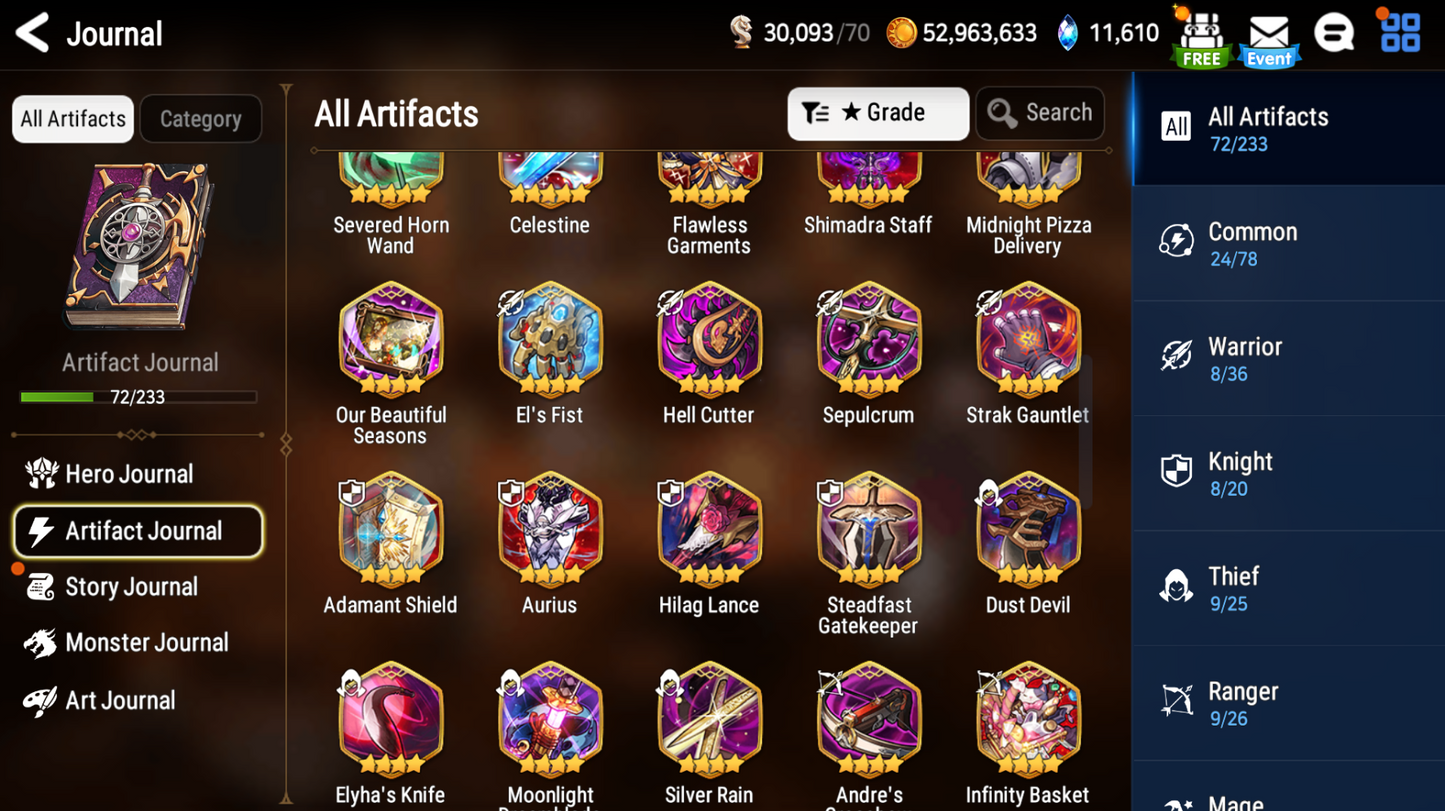 [GLOBAL] [INSTANT] Epic 7 Seven 4ML New Moon Luna Remnant Vivian Charlotte +11k Gems +37 ML pulls Starter Account-Mobile Games Starter