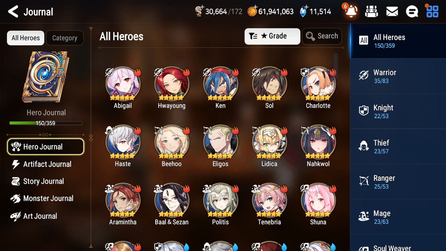 [GLOBAL] [INSTANT] Epic 7 Seven 4ML Rinak + Solitaria of the Snow Dark Corvus Operator Sigret Pavel + 77ML pulls 11k skystones 1300 mystics+20 Speed+ Name Starter Account-Mobile Games Starter