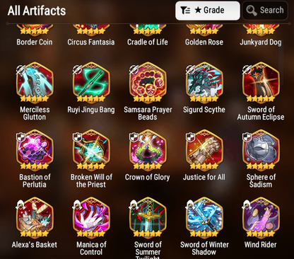 [GLOBAL] [INSTANT] Epic 7 Seven 3ML Rinak + Solitaria of the Snow Dark Corvus Operator Sigret + 63ML pulls 11k skystones 1300 mystics+ Name Starter Account-Mobile Games Starter