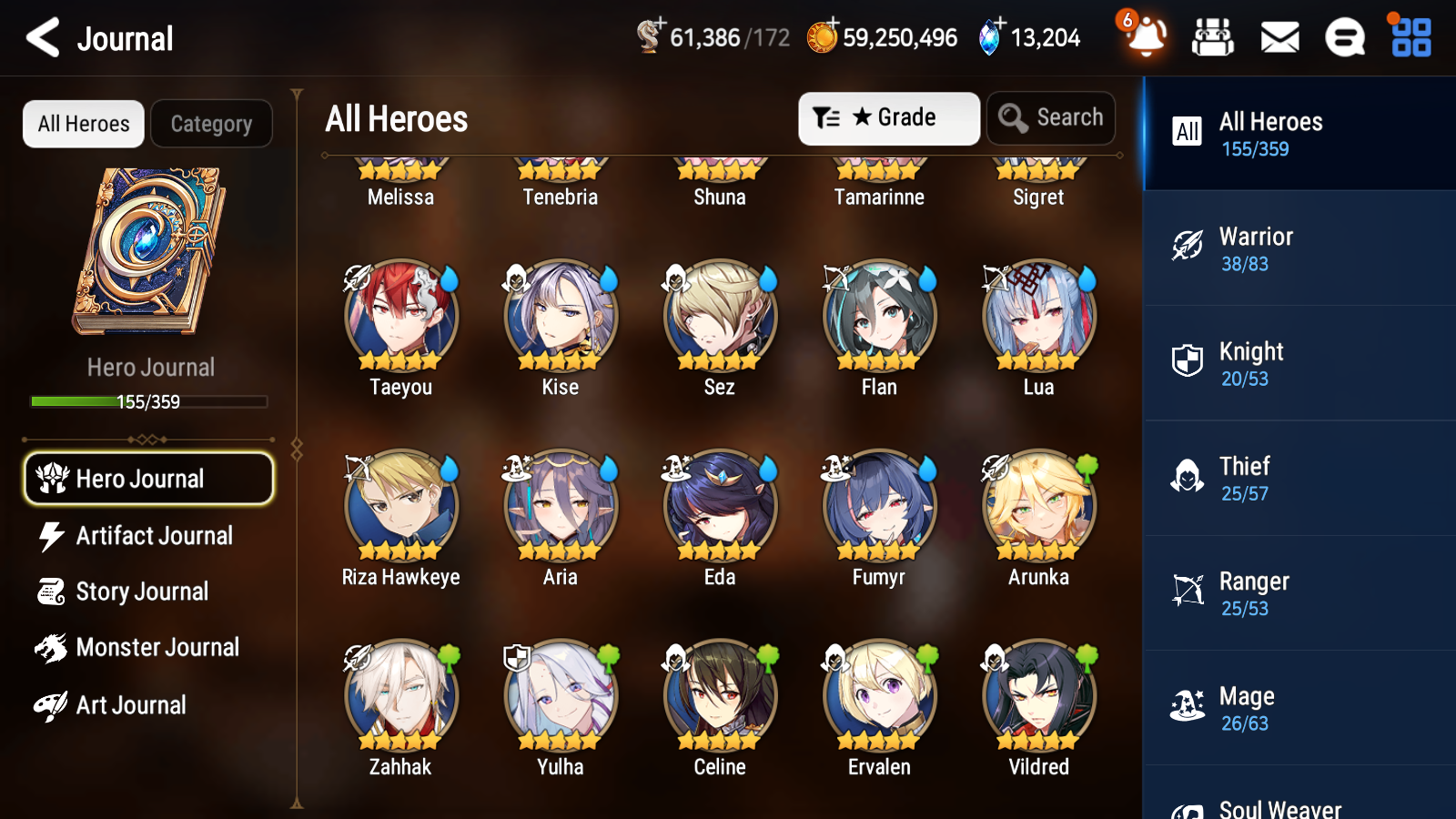 [GLOBAL] [INSTANT] Epic 7 Seven 4ML Sea Phantom Politis Lionheart Cermia Chloe Archdemon's Shadow+ 83ML pulls 13k skystones 2500 mystics+20 Speed + Name Starter Account-Mobile Games Starter