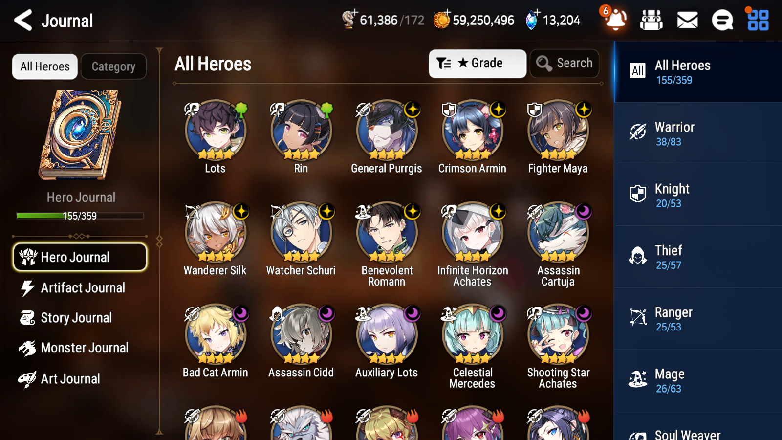 [GLOBAL] [INSTANT] Epic 7 Seven 4ML Sea Phantom Politis Lionheart Cermia Chloe Archdemon's Shadow+ 83ML pulls 13k skystones 2500 mystics+20 Speed + Name Starter Account-Mobile Games Starter