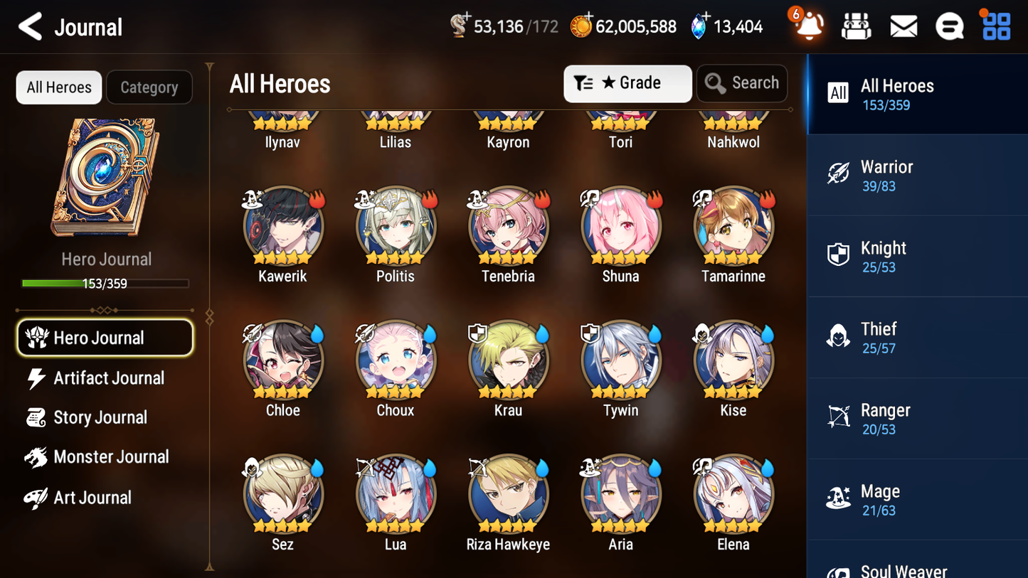 [GLOBAL] [INSTANT] Epic 7 Seven 4ML Tori Straze Ken Ruele Sharun + 83ML pulls 13k skystones 2600 mystics+ 20 Speed +Name Starter Account-Mobile Games Starter