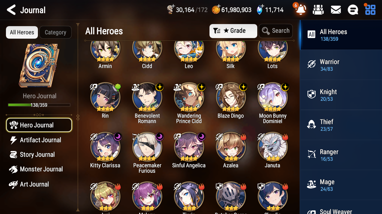 [GLOBAL] [INSTANT] Epic 7 Seven 5ML Abyssal Yufine Requiem Roana Designer Lilibet DJ Basar Arbiter+ 77ML pulls 11k skystones 1300 mystics+20 Speed + Name Starter Account-Mobile Games Starter