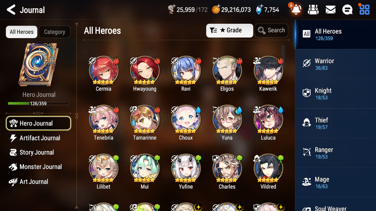 [GLOBAL] [INSTANT] Epic 7 Seven 4ML Boss Arunka Conqueror Lilias Judge Kise Elena Mediator Kawerik+ 55ML pulls + 20 Speed + Name Starter Account-Mobile Games Starter