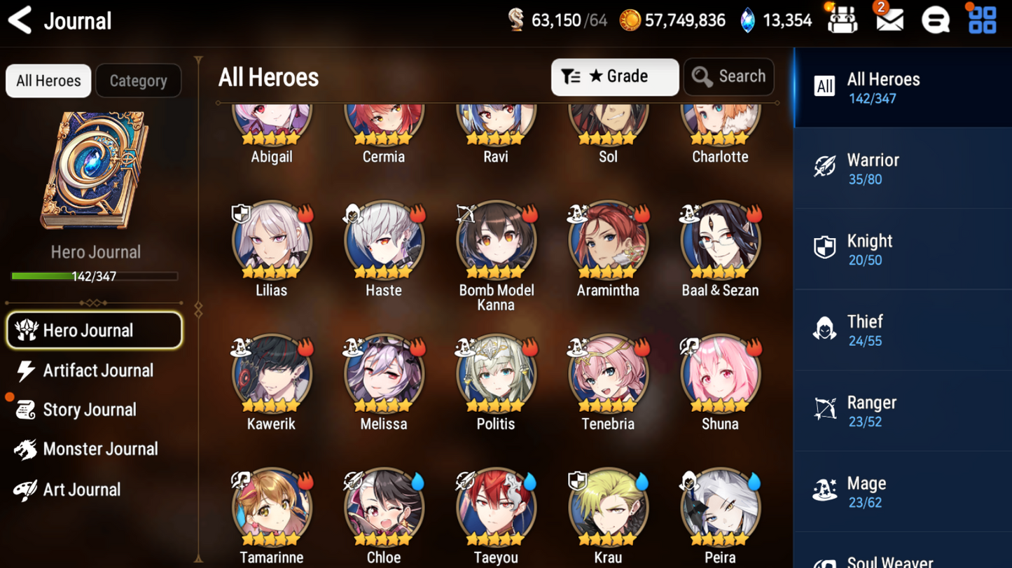 [GLOBAL] [INSTANT] Epic 7 Seven 5ML Bystander Hwayoung Navy Captain Landy + 69ML pulls 13k skystones 2900 mystics+ Name Starter Account-Mobile Games Starter