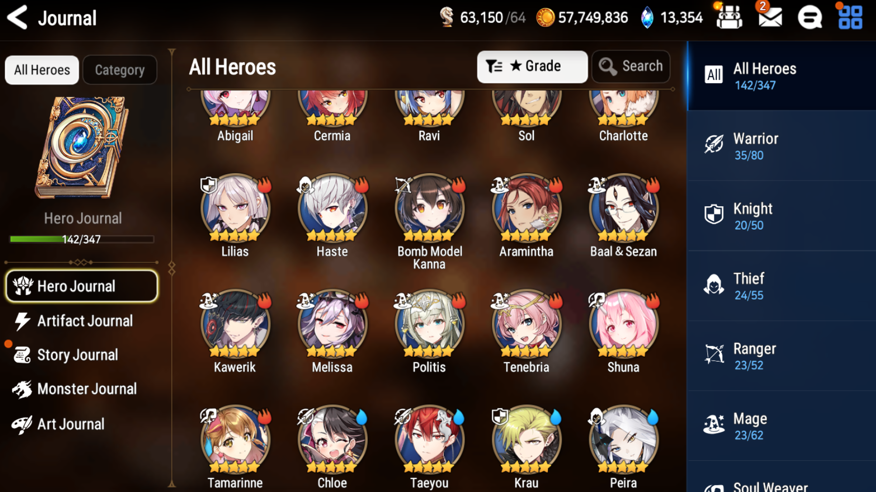 [GLOBAL] [INSTANT] Epic 7 Seven 5ML Bystander Hwayoung Navy Captain Landy + 69ML pulls 13k skystones 2900 mystics+ Name Starter Account-Mobile Games Starter