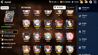 [GLOBAL] [INSTANT] Epic 7 Seven 5ML Bystander Hwayoung Navy Captain Landy + 69ML pulls 13k skystones 2900 mystics+ Name Starter Account-Mobile Games Starter