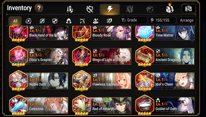 [GLOBAL] [INSTANT] Epic 7 Seven 5ML Conqueror Lilias Dragon King Sharun Lionheart Cermia Last Rider Krau Dark Corvus + ML pulls Starter Account-Mobile Games Starter