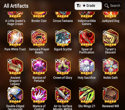 [GLOBAL] [INSTANT] Epic 7 Seven 5ML Dragon Bride Senya Requiem Roana Luluca Iseria Ken + 63ML pulls 11k skystones 1300 mystics+ Name Starter Account-Mobile Games Starter