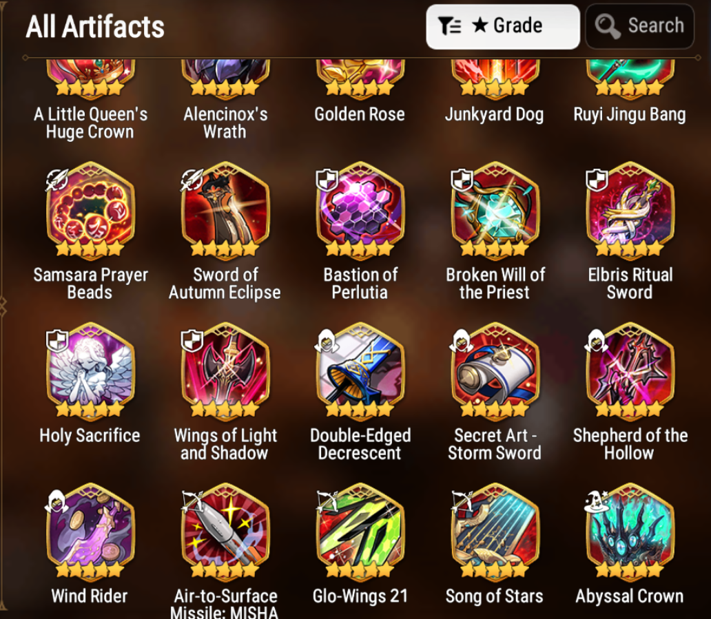 [GLOBAL] [INSTANT] Epic 7 Seven 5ML Empyrean Ilynav Abyssal Yufine Faithless Lidica Requiem Roana Charles + 63ML pulls 9k skystones 1250 mystics+20 Speed + Name Starter Account-Mobile Games Starter