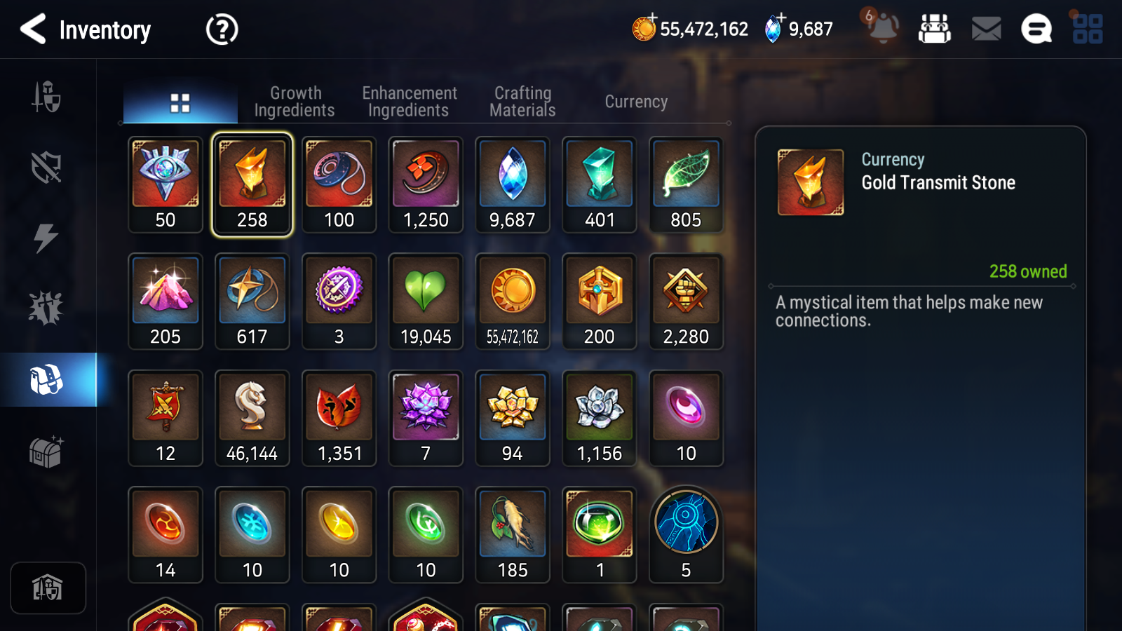 [GLOBAL] [INSTANT] Epic 7 Seven 5ML Empyrean Ilynav Abyssal Yufine Faithless Lidica Requiem Roana Charles + 63ML pulls 9k skystones 1250 mystics+20 Speed + Name Starter Account-Mobile Games Starter