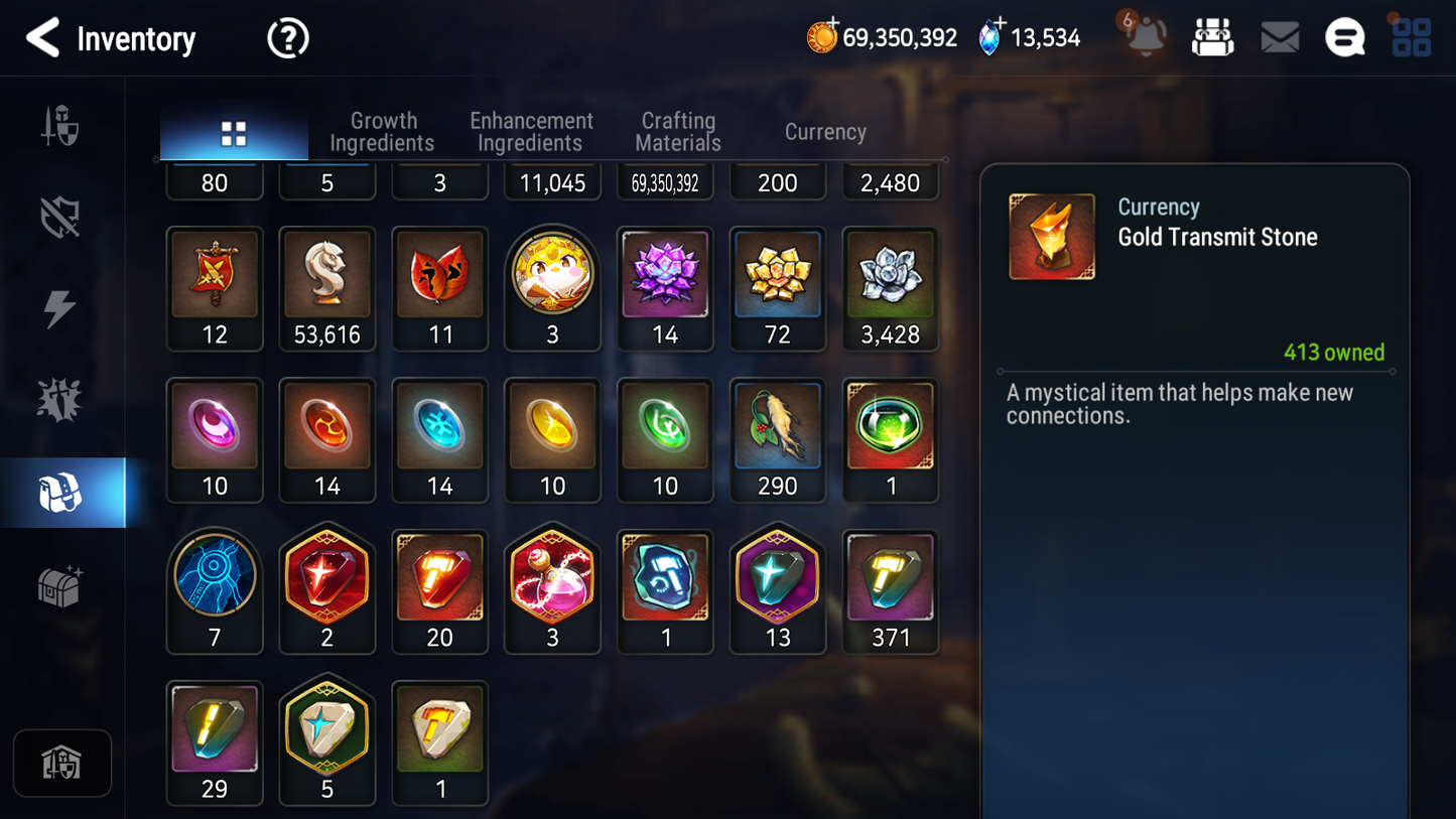 [GLOBAL] [INSTANT] Epic 7 Seven 5ML Empyrean Ilynav Conqueror Lilias Celine Eternal Wanderer Ludwig + 96ML pulls 13k skystones 3000 mystics+2x 20 Speed+ Luna Skin + Name Starter Account-Mobile Games Starter