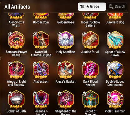 [GLOBAL] [INSTANT] Epic 7 Seven 5ML Harsetti Top Model Luluca Archdemon's Shadow Sez + 77ML pulls 11k skystones 1300 mystics+ 20 Speed +Name Starter Account-Mobile Games Starter