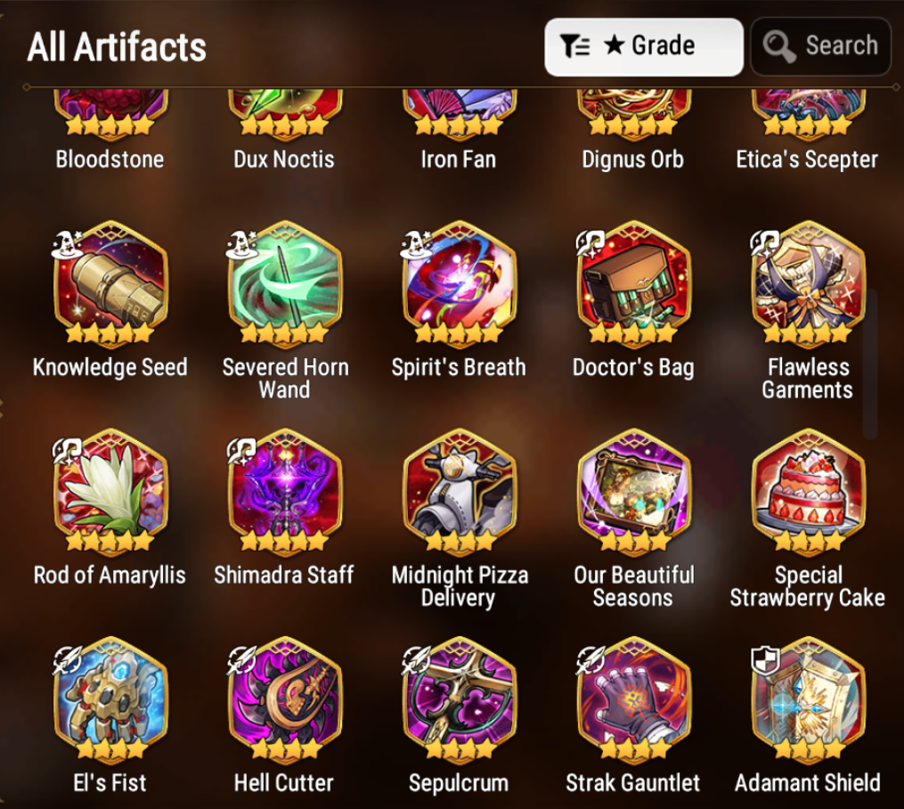 [GLOBAL] [INSTANT] Epic 7 Seven 5ML Harsetti Top Model Luluca Archdemon's Shadow Sez + 77ML pulls 11k skystones 1300 mystics+ 20 Speed +Name Starter Account-Mobile Games Starter